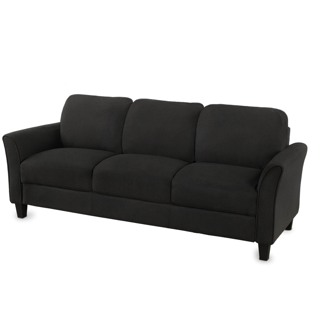 3-Seat Linen Fabric Sofa U626