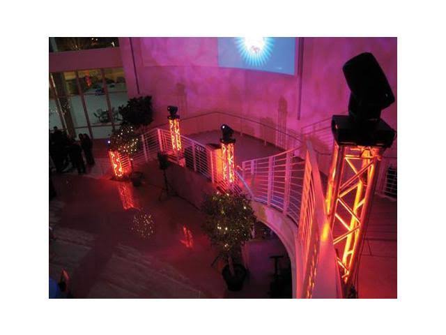 Mega Flat Pak 8 LED Par Light System U4855