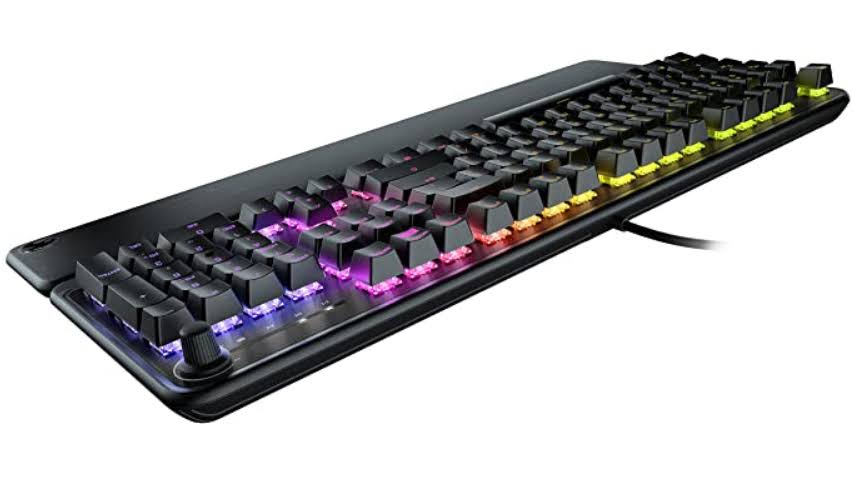 Black Mechanical Gaming Keyboard with RGB R701