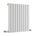 White Horizontal Flat Panel Radiator B6608