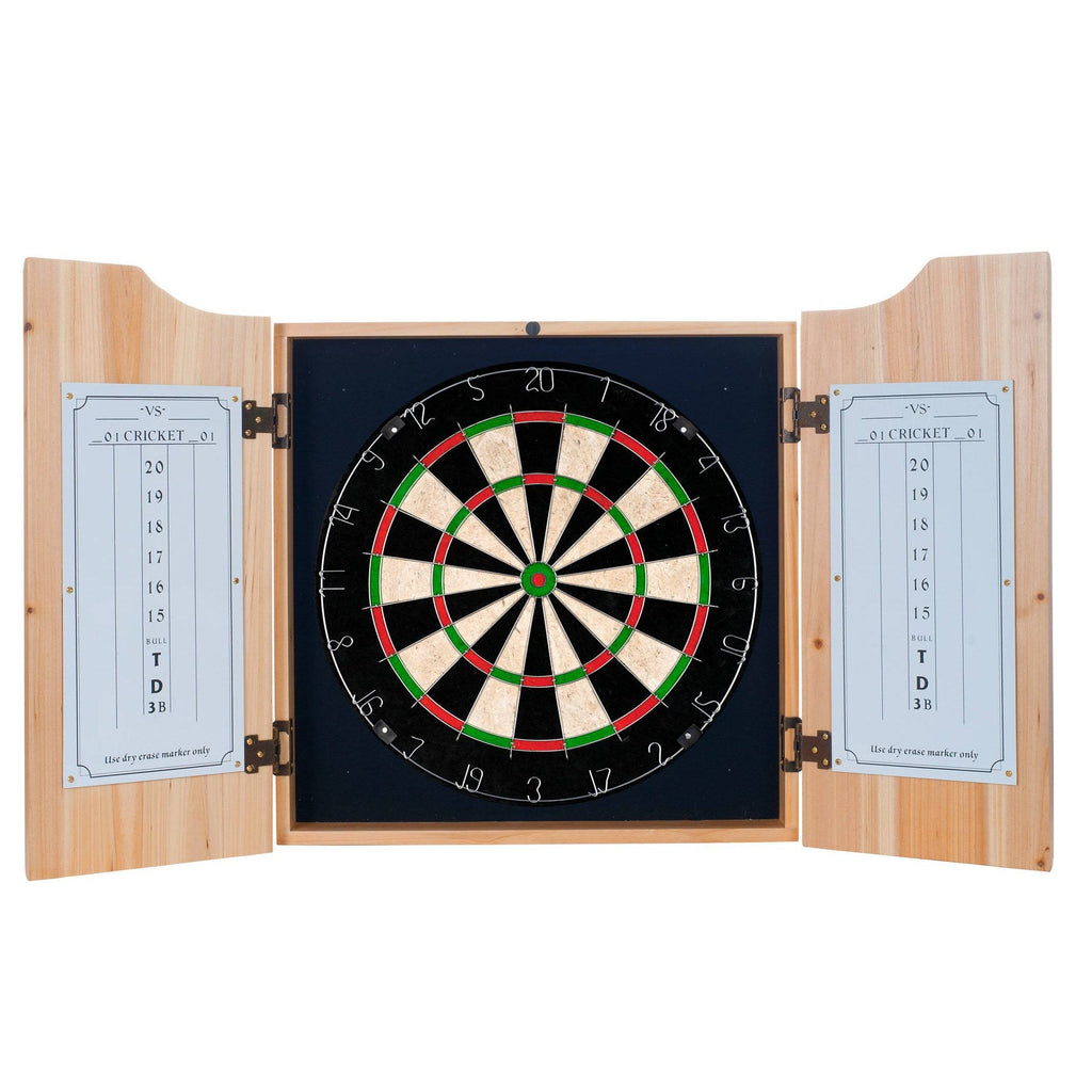 Dart Cabinet Set with Darts and Board I27065