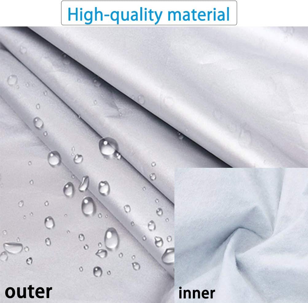 Half Car Cover with Cotton Waterproof Universal Fit Hatchback Length 158'' to 173'' Z497680