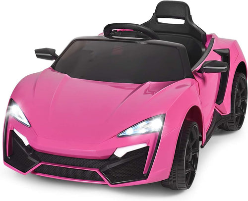 12V Battery Powered Electric Ride on Car with Remote Control (Pink) S24351