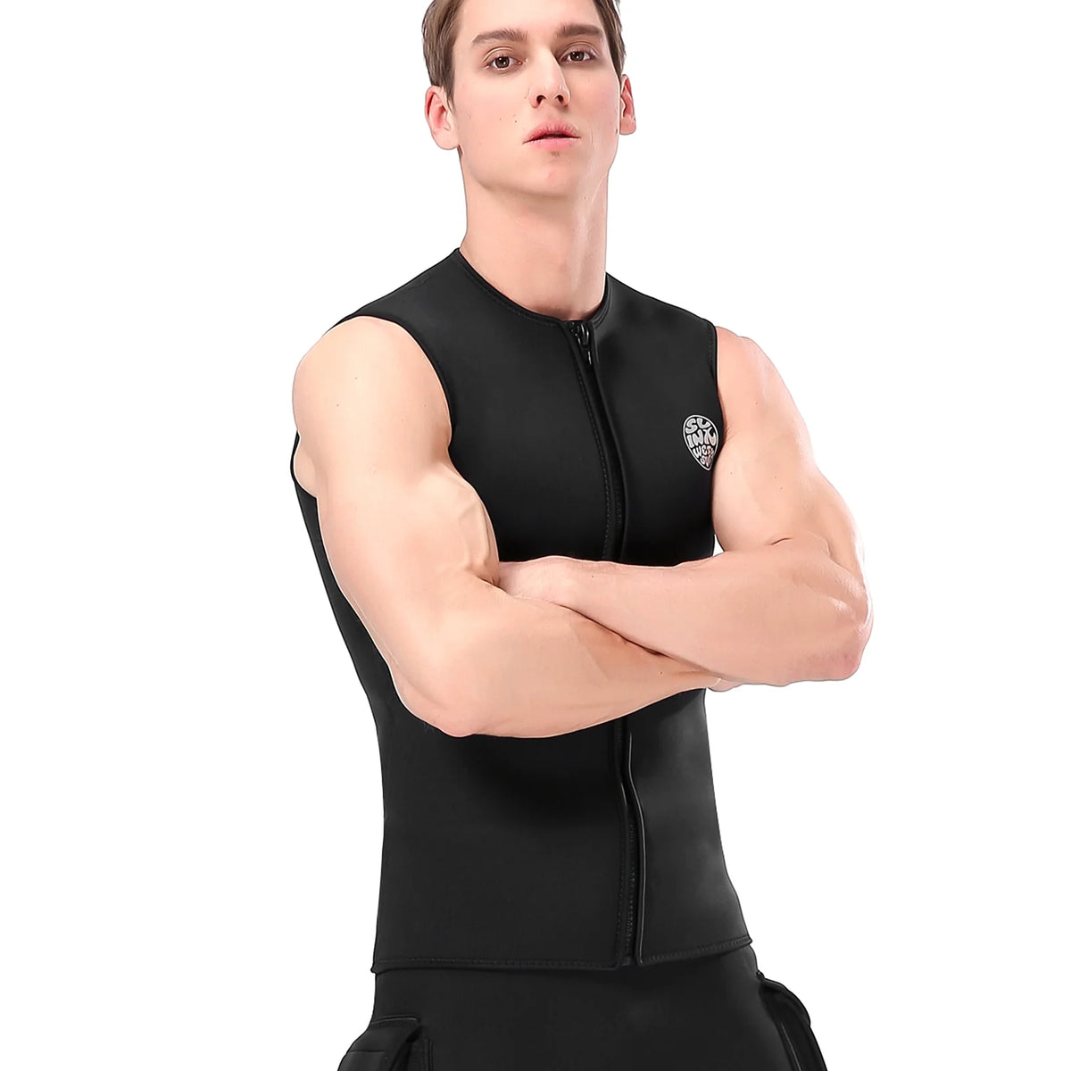 Thermal Sleeveless Neoprene Wetsuit Vest G9932
