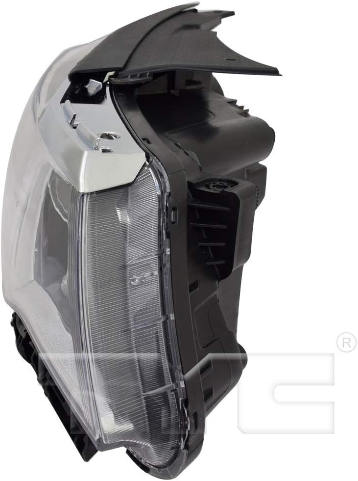 Passenger Side Halogen Headlight with LED Accent Q82033
