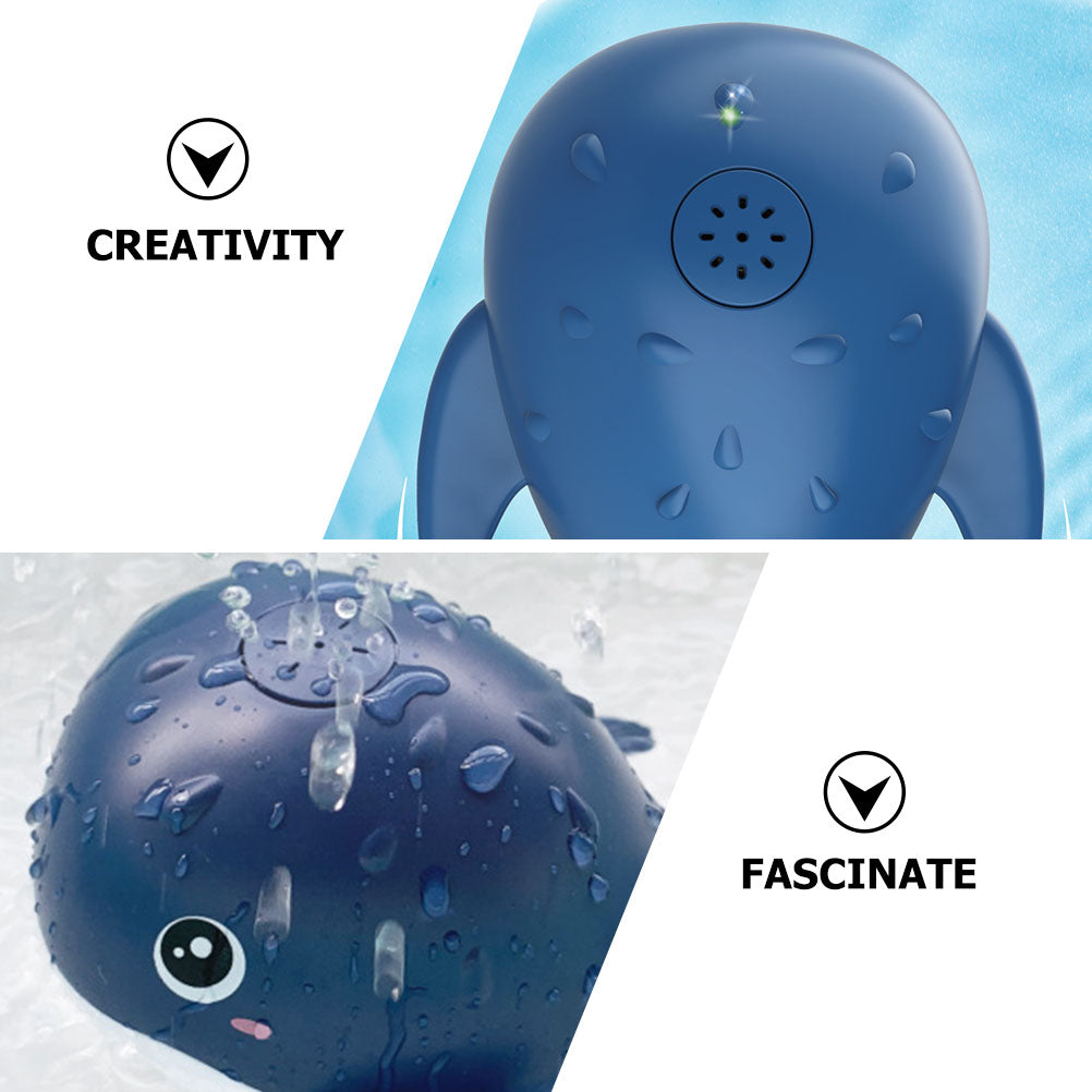 Electric Water Spray Whale Bath Toys D6939