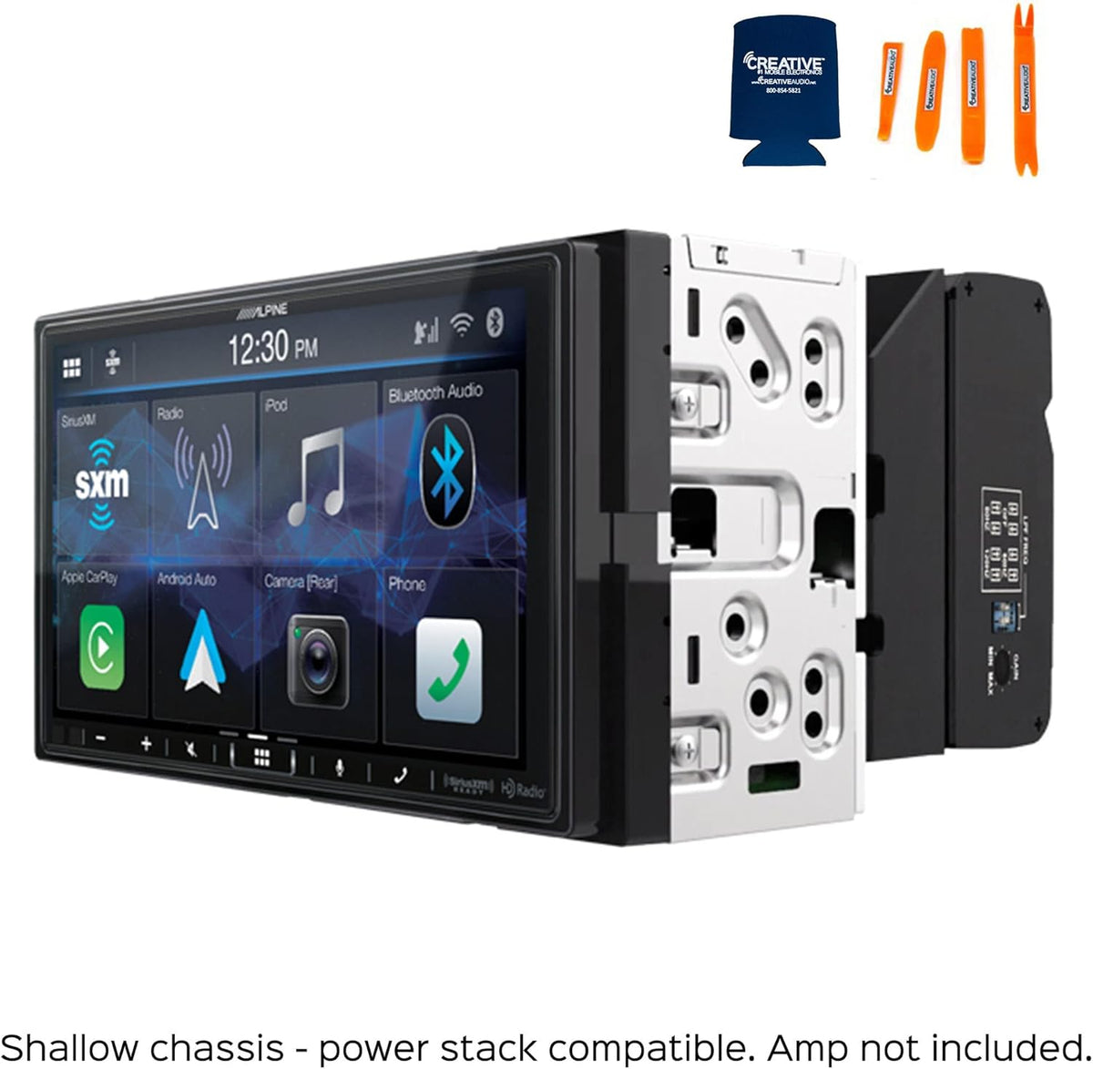 7-inch Multimedia Receiver with Satellite Radio Tuner R525