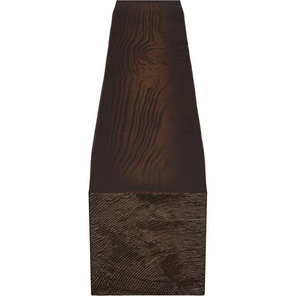 Sandblasted Faux Wood Fireplace Mantel L608