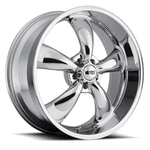 Chrome Aluminum Wheels 16x8 5x120.65 24 lbs L8915
