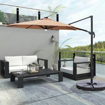 Tan Cantilever Umbrella W131678