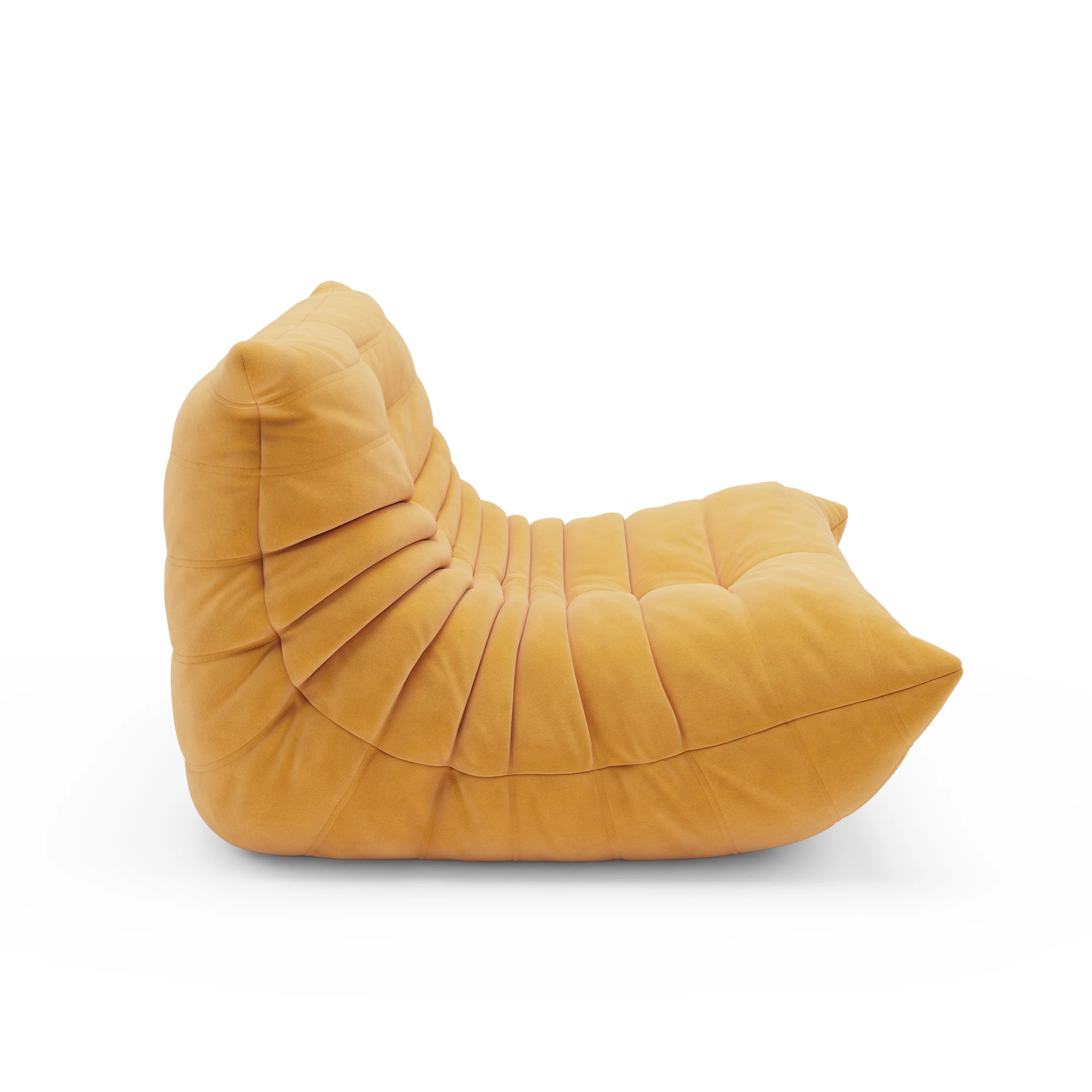 Yellow Floor Chair Sofa Y55669