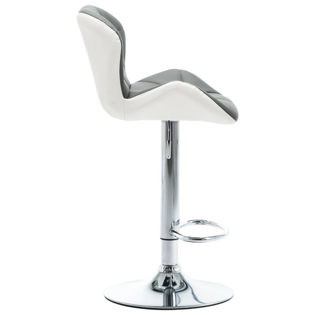 Orange Faux Leather Bar Stool J23864