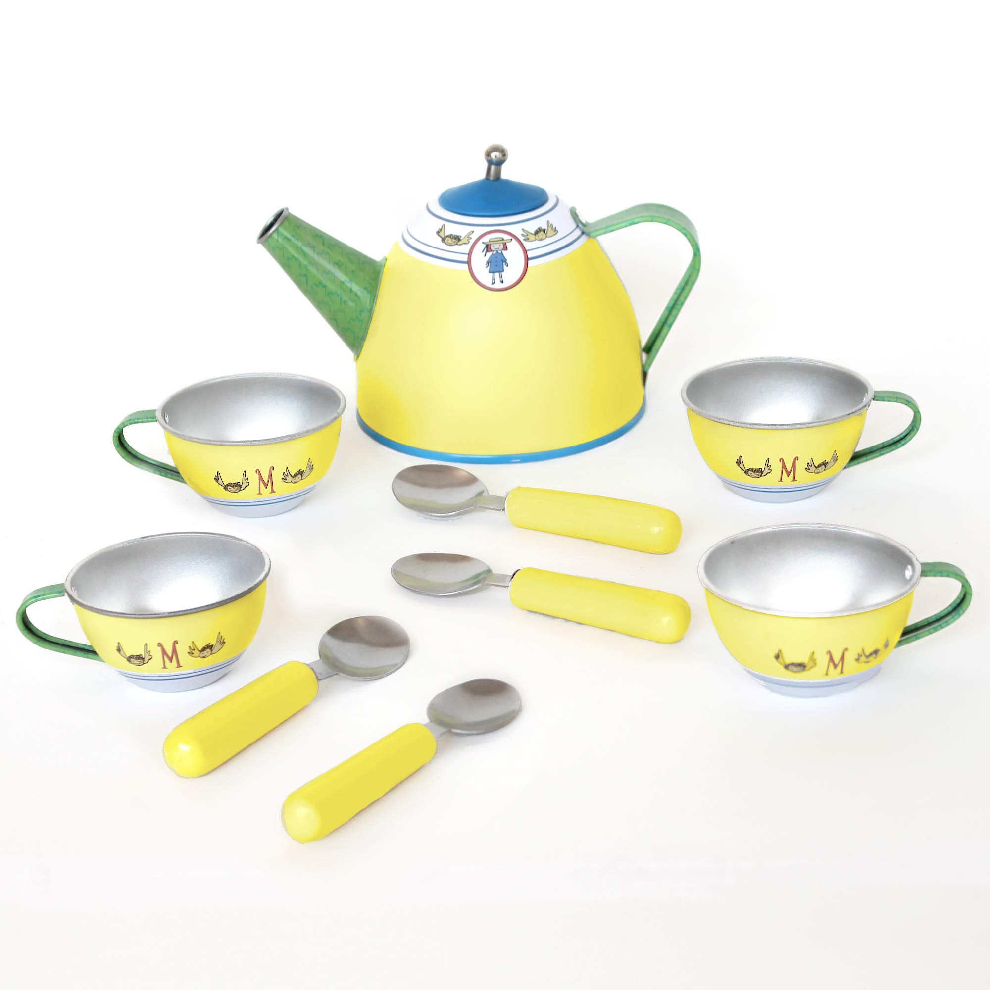 24 Piece Tin Tea Set Z949961