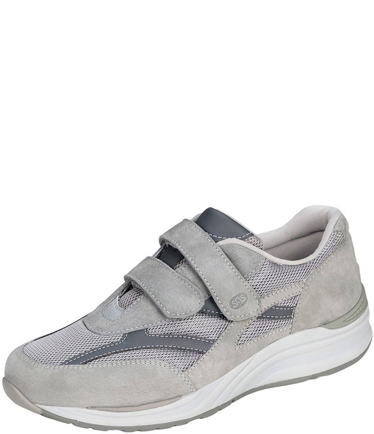 Gray Mesh Men's Shoes Q958
