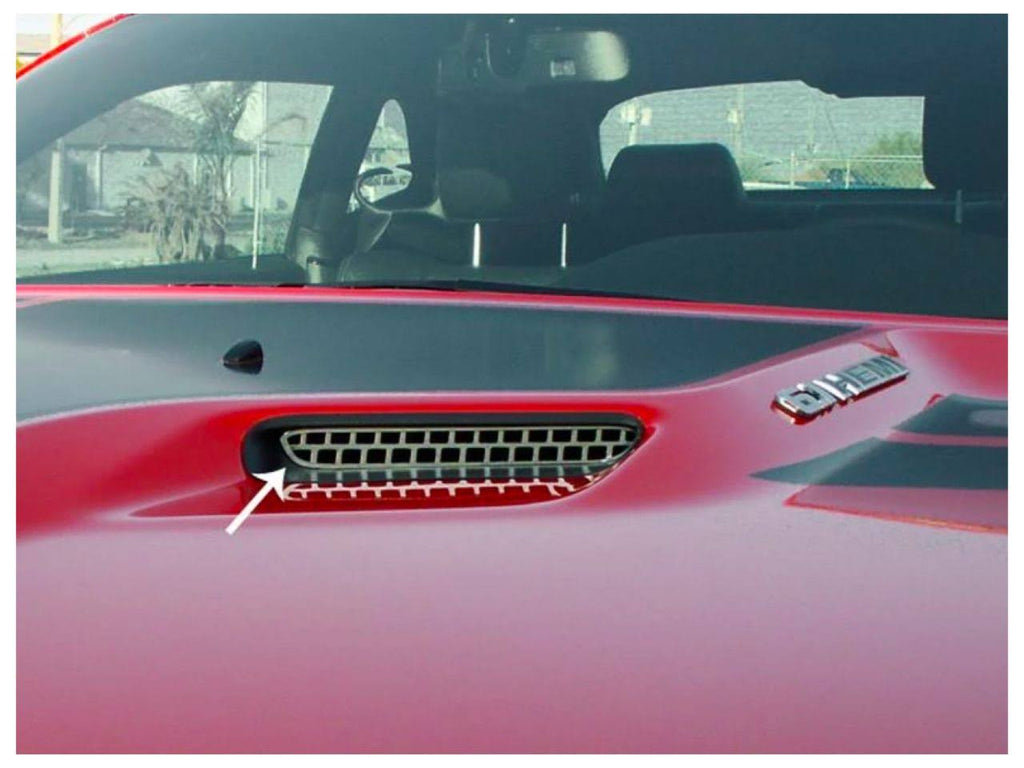 Hood Scoop Grille Overlay W39171