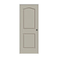 32 in. x 80 in. Desert Sand Painted Left-Hand Textured Molded Composite MDF Single Prehung Interior Door C6799