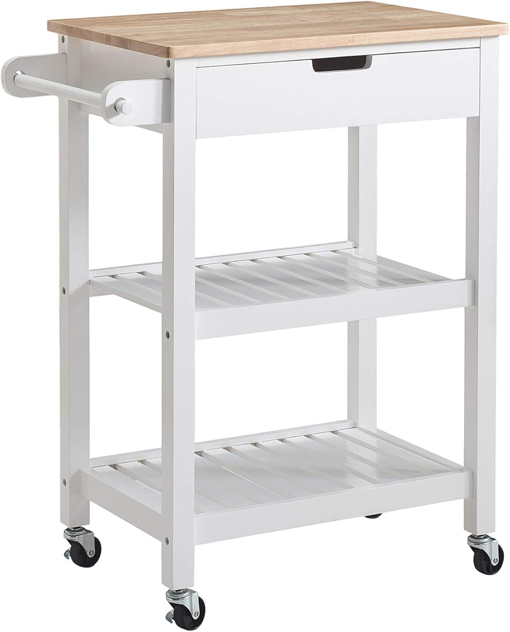 White Kitchen Cart V731336
