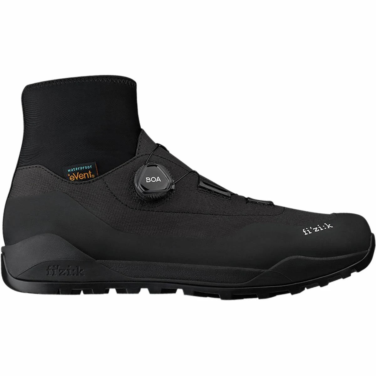 Black Cycling Shoes U23761