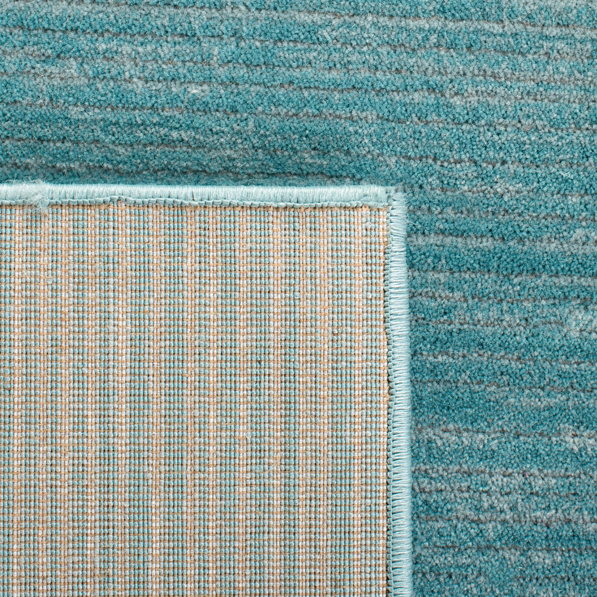 Aqua Overdyed Solid Area Rug Q37059