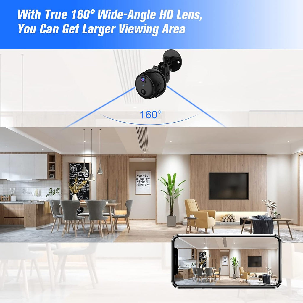 4K HD WiFi Security Camera Pack of 2 F7441