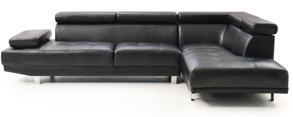 Black Sectional Sofa A3280