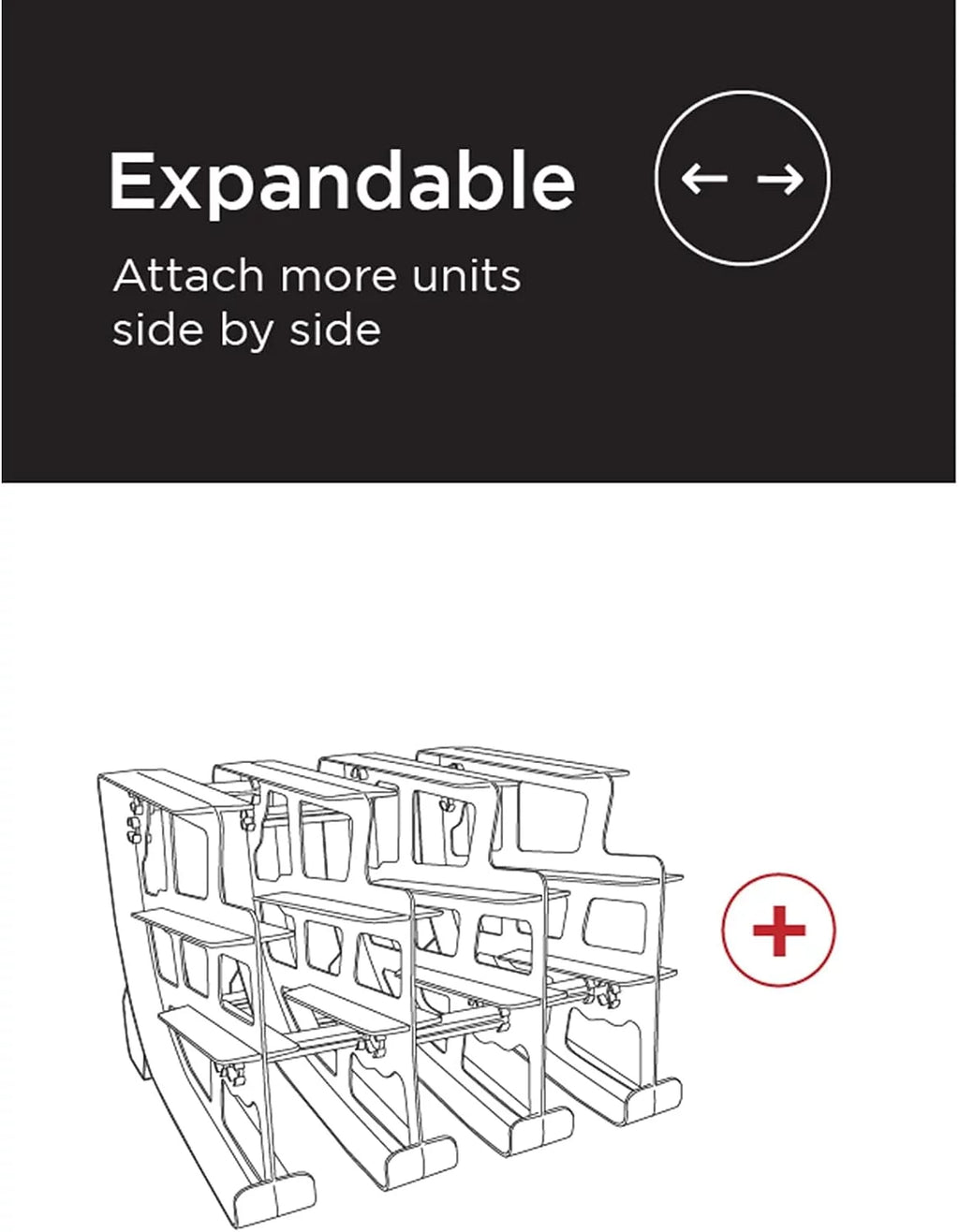 Canned Goods Organizer for 54 Cans T3543