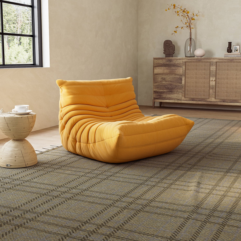 Yellow Floor Chair Sofa Y55669
