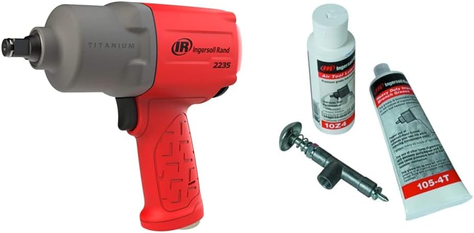 1/2” Drive Air Impact Wrench, 1,300 ft-lbs, Titanium Hammer Case, Gray T575016