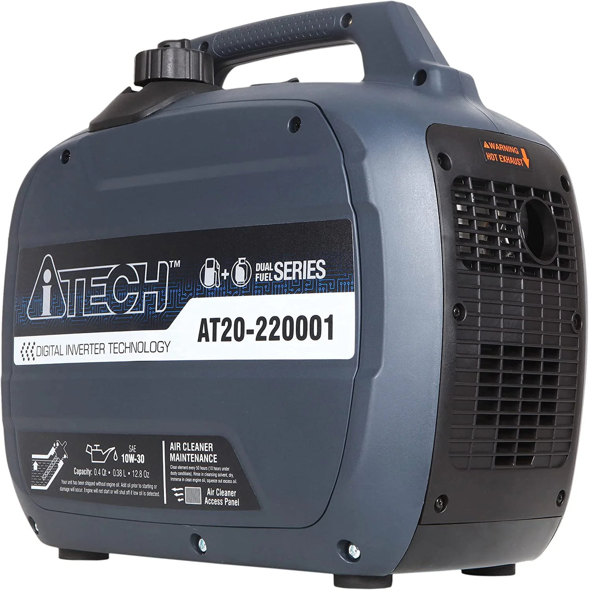 2000 Watt Portable Inverter Generator Dual Fuel V32558