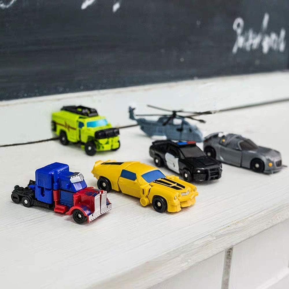 6 PCS Deformation Robot Toys J51857