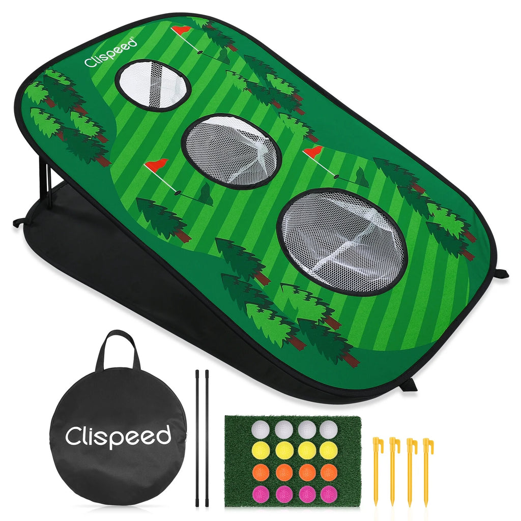 Foldable Chipping Net Cornhole Game Set A66782