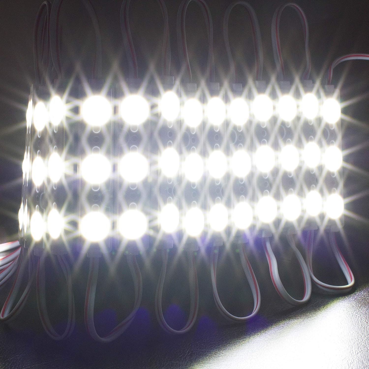 24v Pure White LED Light Module + UL 24v Power Supply Package (20FT) Pack of 2 F145