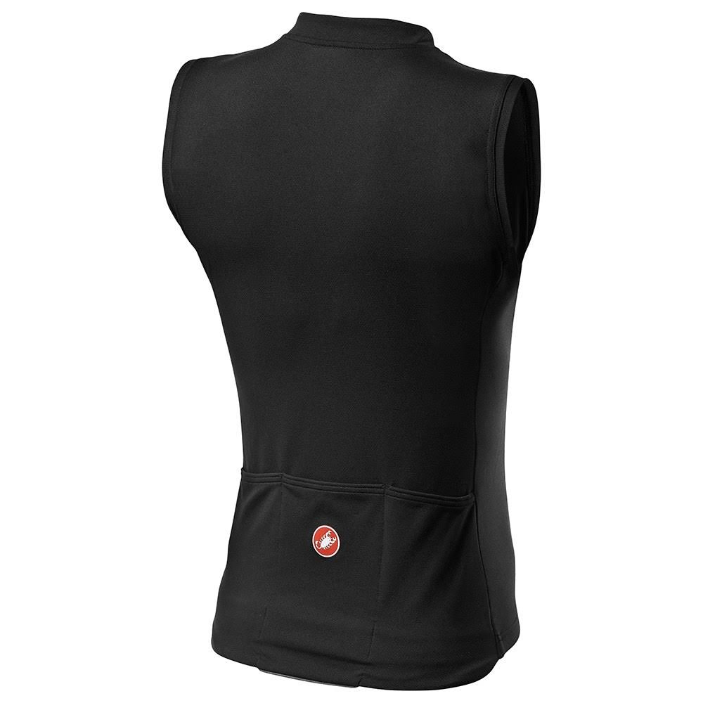 Light Black Sleeveless Jersey K7818