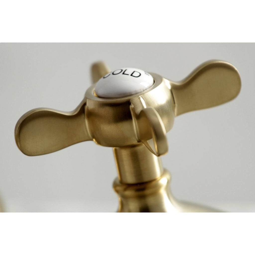 Polished Brass Widespread Lavatory Faucet S29513