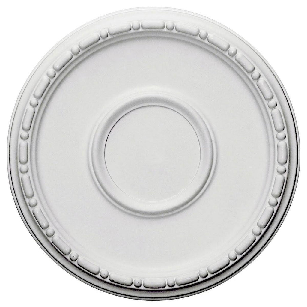 Hand-Painted Walnut Ceiling Medallion Y594160