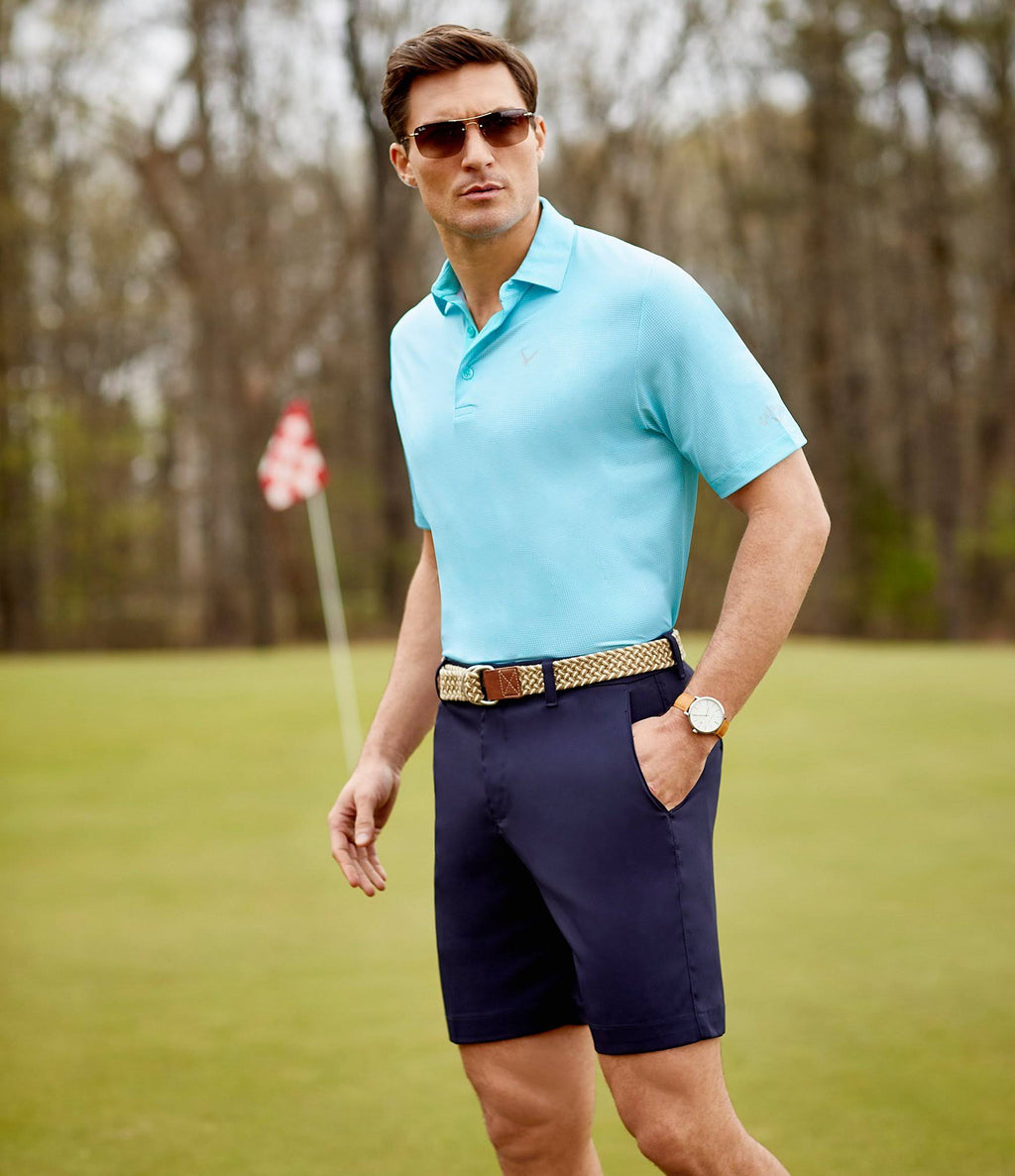 Classic Flat-Front 10 Inseam Golf Shorts F925190