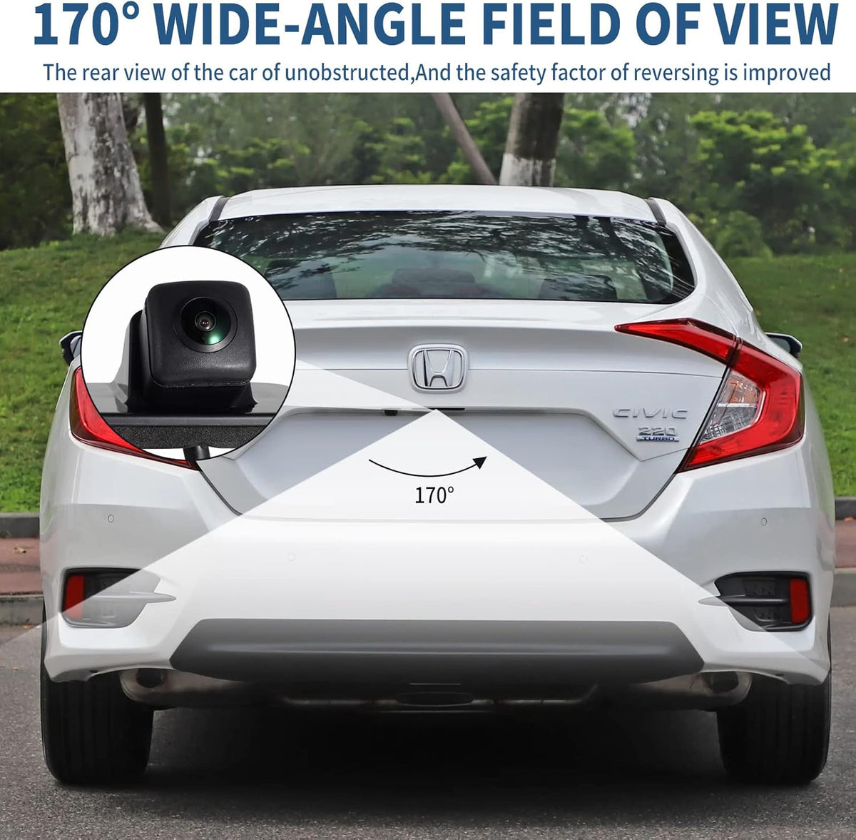 Rear View Backup Camera for Honda Accord Sedan R9878
