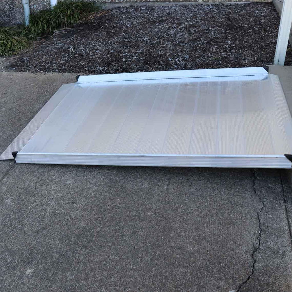 6 Foot Aluminum Wheelchair Entry Ramp K888