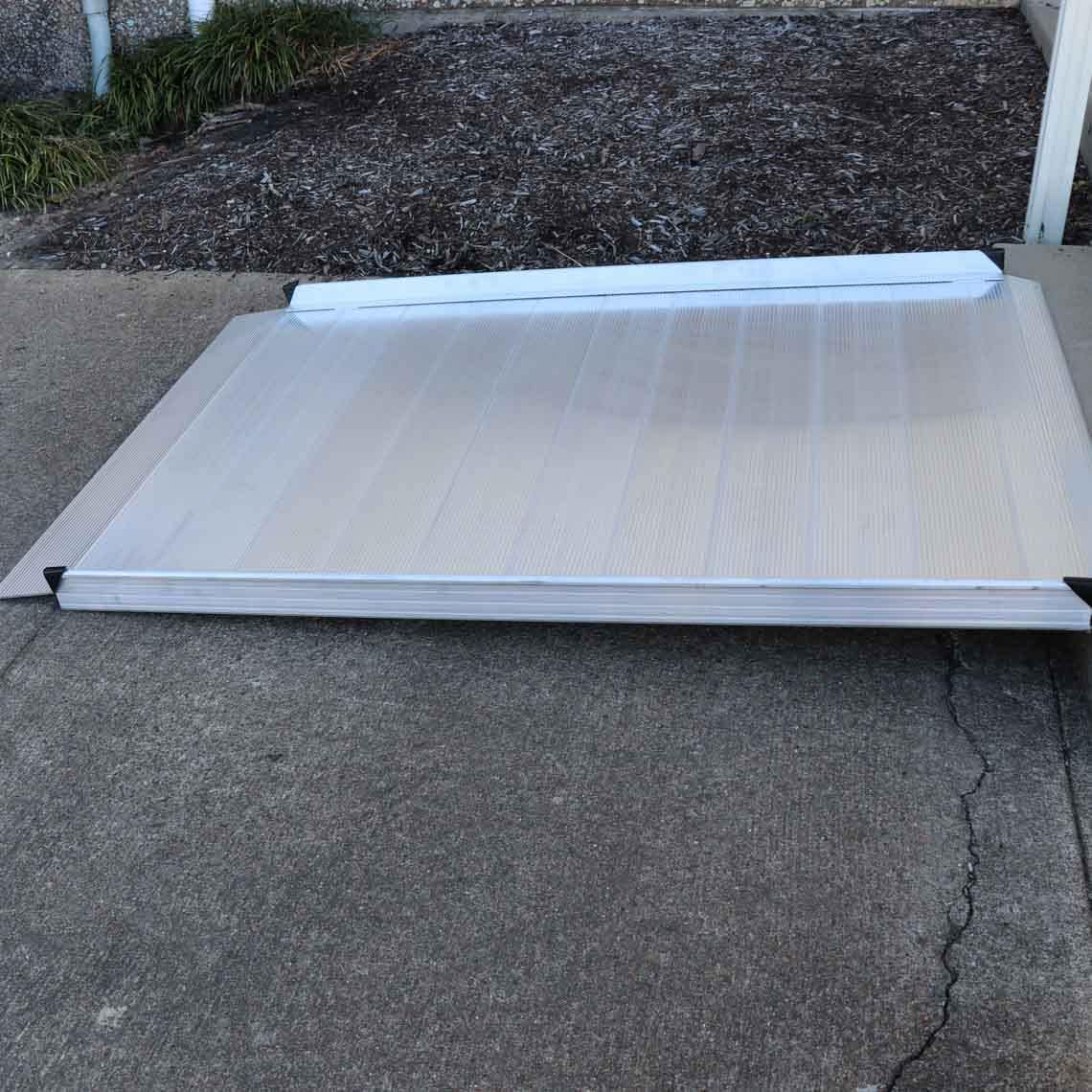 6 Foot Aluminum Wheelchair Entry Ramp K888