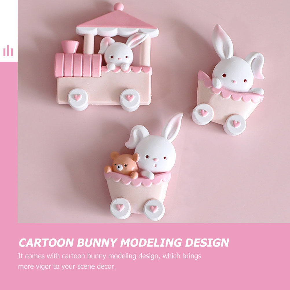 Mini Toy Ornaments Dollhouse Rabbit Decor G58282