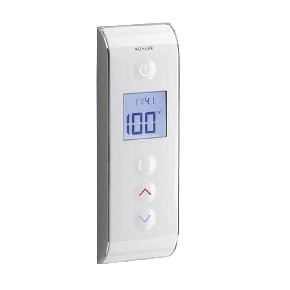 White Digital Shower Interface L915
