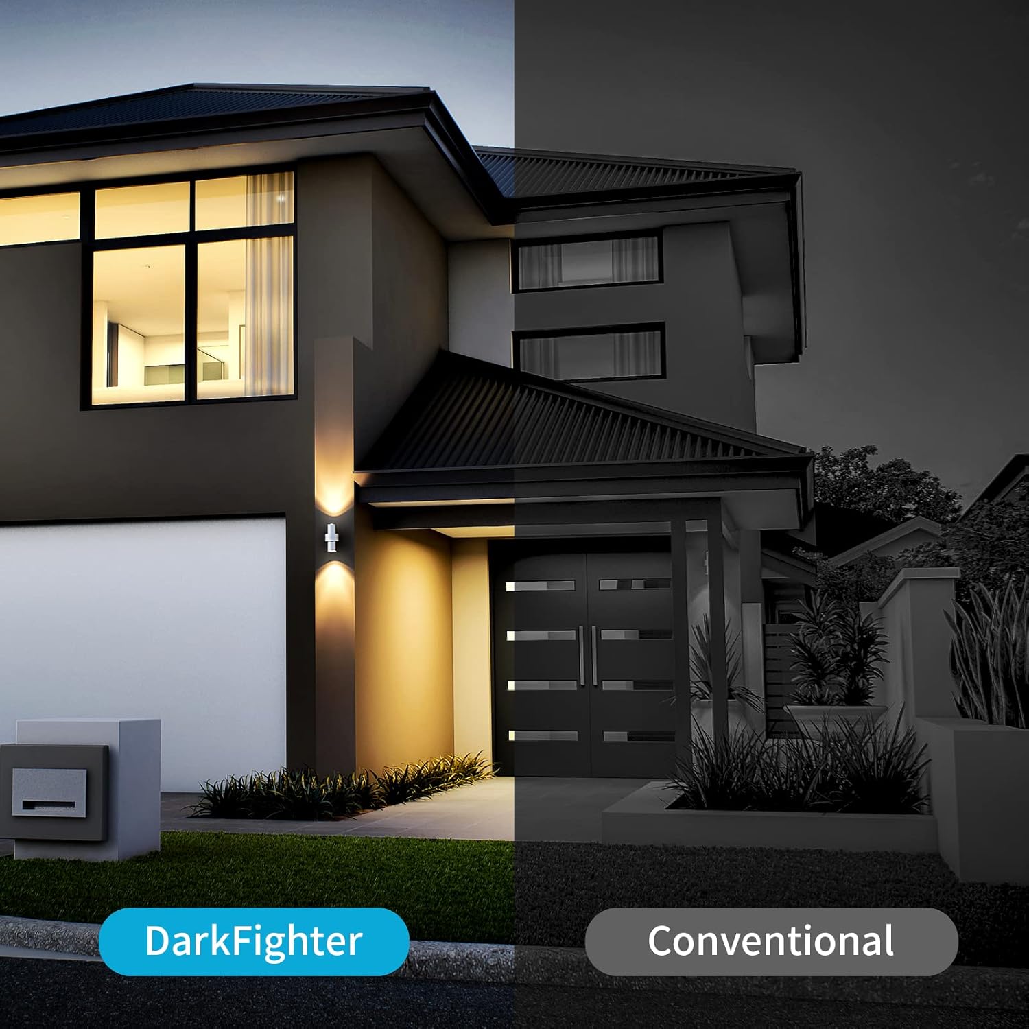 4K Turret Security Camera with Two-Way Audio and Night Vision E129