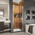 Frameless Pivot Shower Door, Chrome R32528