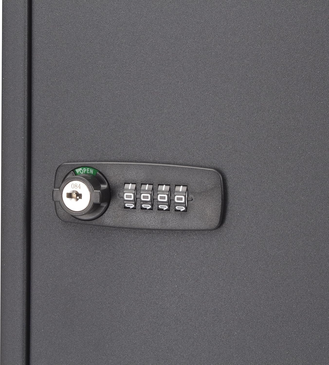 Steel 64 Key Safe Cabinet with Combination and Key Lock Box H701
