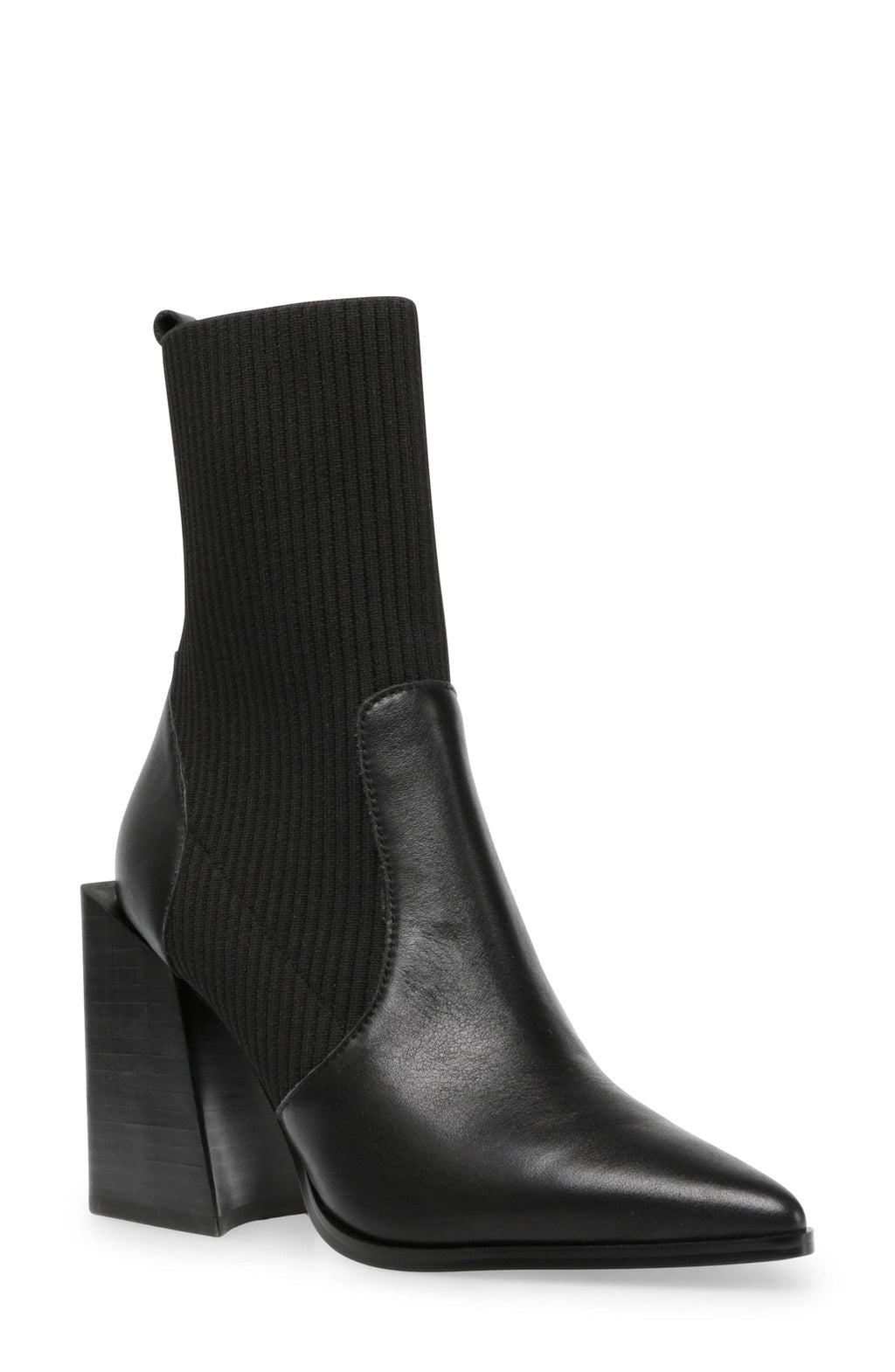 Black Leather Shoes A758828