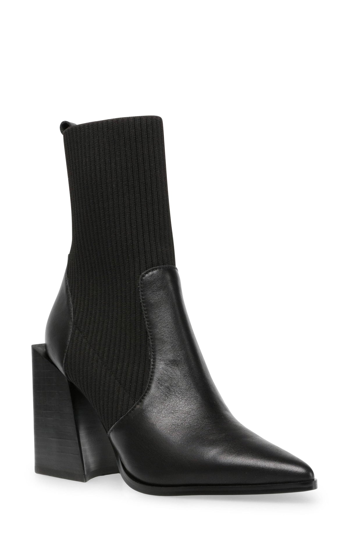 Black Leather Shoes A758828