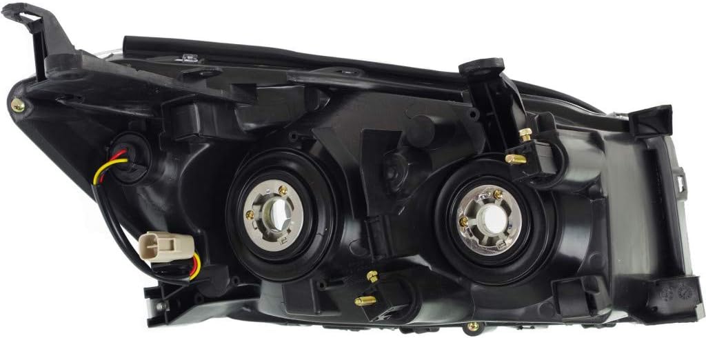 Chrome Bezel Headlight Assembly Driver Side J2265