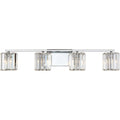 Polished Chrome Four Light Bath Fixture R50552