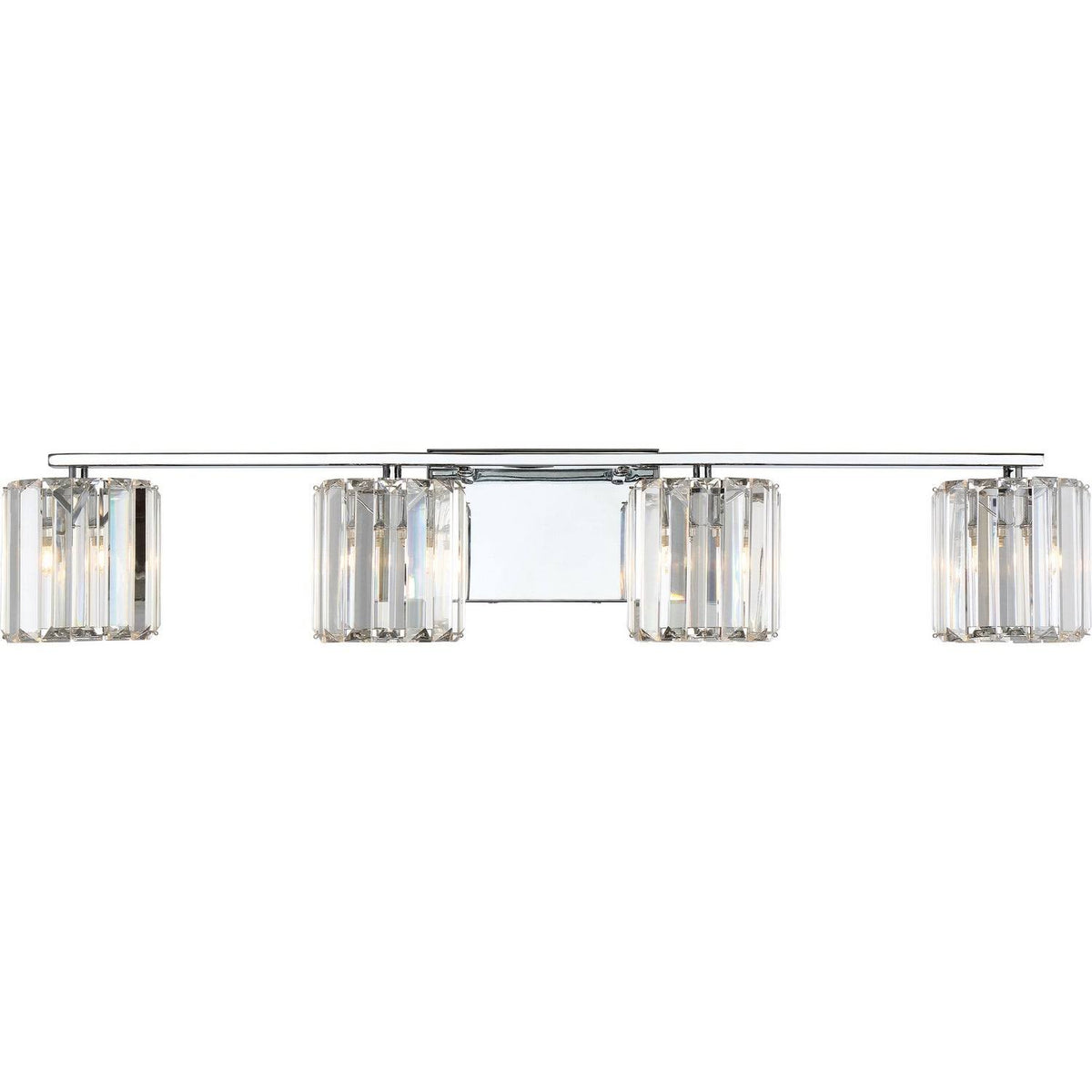 Polished Chrome Four Light Bath Fixture R50552
