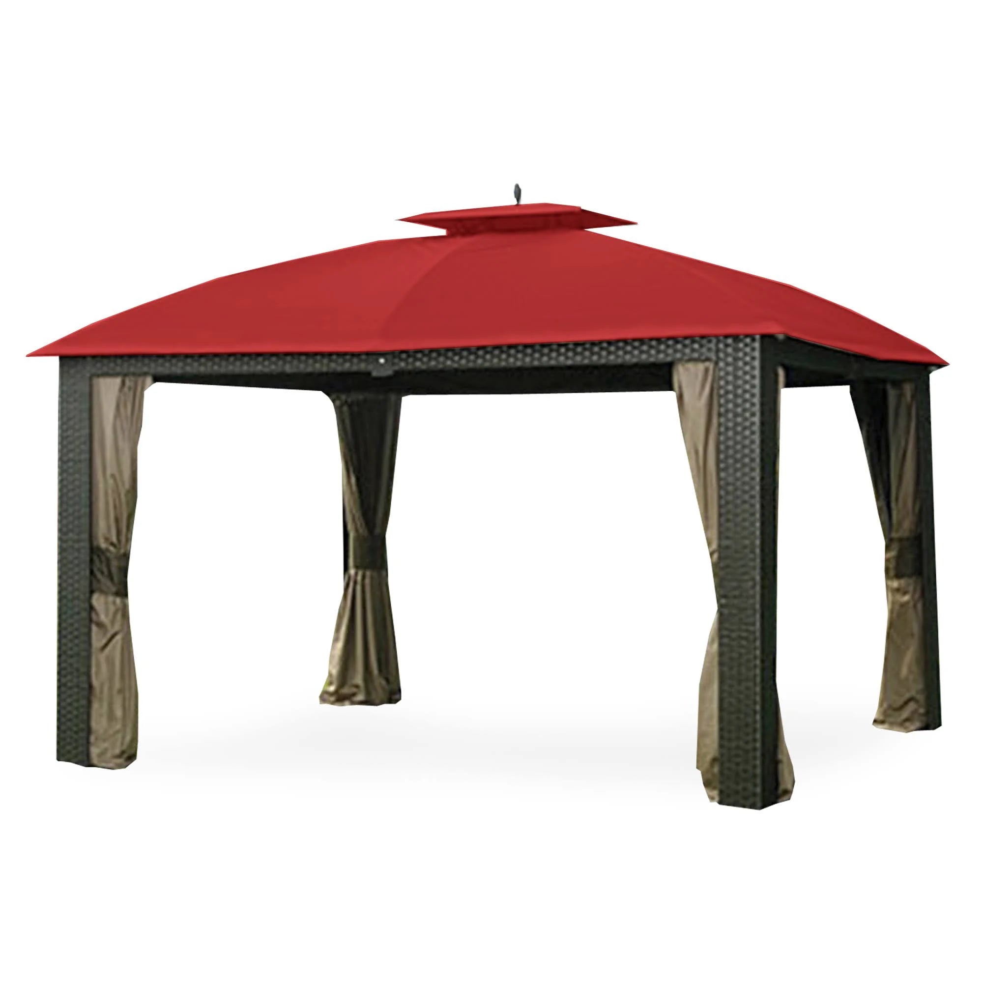 Cinnabar Replacement Canopy Top Cover for Wicker Gazebo N493927